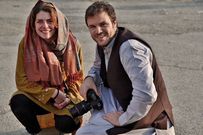 Ronja von Wurmb-Seibel und Niklas Schenck lebten 2014 für ein Jahr in Kabul. © Brot & Zwiebel Productions